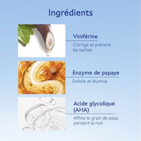 Caudalie Vinoperfect Crème Nuit Anti-Taches à la Viniférine & Acide Glycolique Recharge 50ml – Éclat et anti-taches