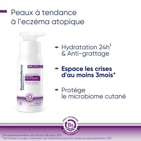 Bepanthen Derma SensiControl Baume Relipidant 400 ml
