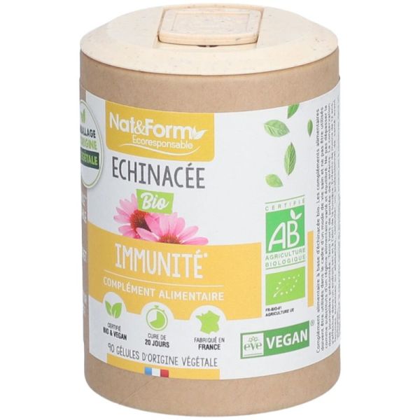 Nat&Form Échinacée Bio - Soutien immunitaire naturel