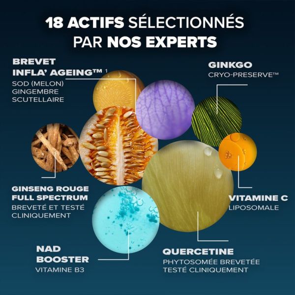 Arkopharma Santé Longévité Prévention Globale 12 285g – Formule anti-âge 12 actions
