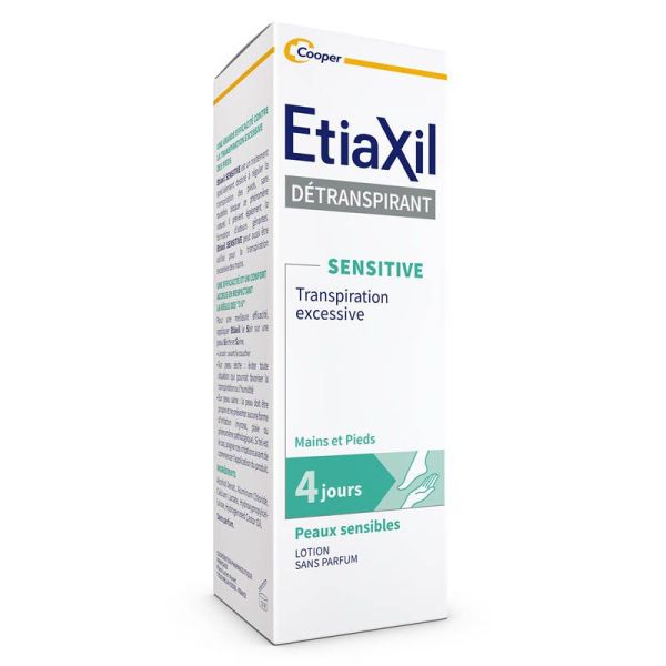 Etiaxil Détranspirant Pieds Peaux Sensibles Lotion - 100ml