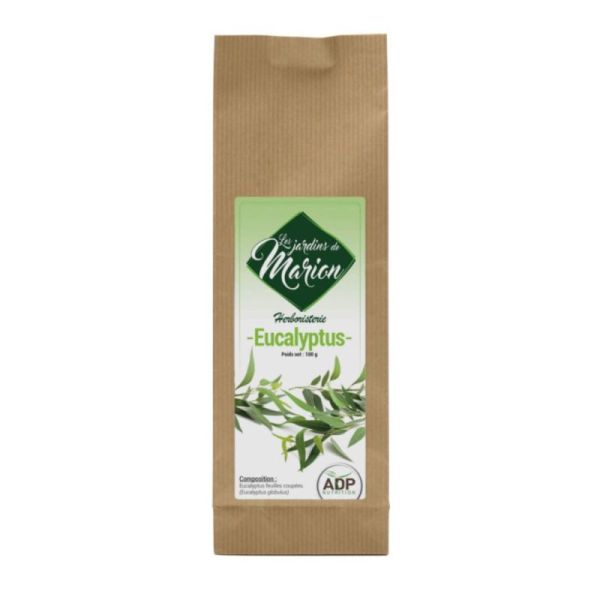 ADP Les Jardins de Marion Infusion Eucalyptus Feuille Bien-Être Respiratoire - Vrac 100g