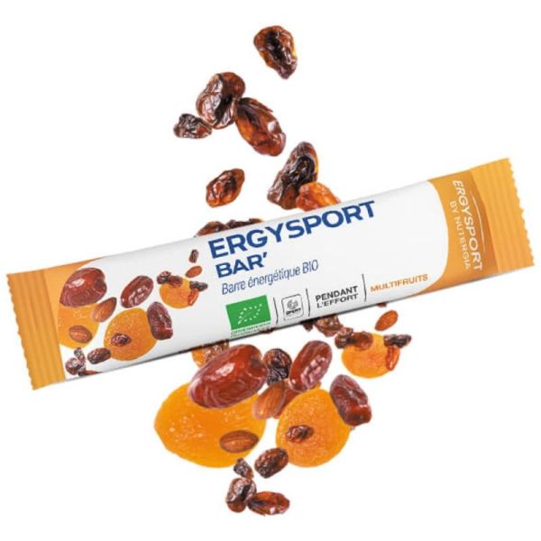 Nutergia Ergysport Bar' Multifruits Bio 40g – Énergie et endurance