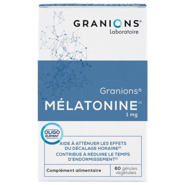 Granions mélatonine 1mg 60 gélules