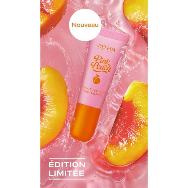 Weleda Baume à lèvres Pink Peach - Édition limitée