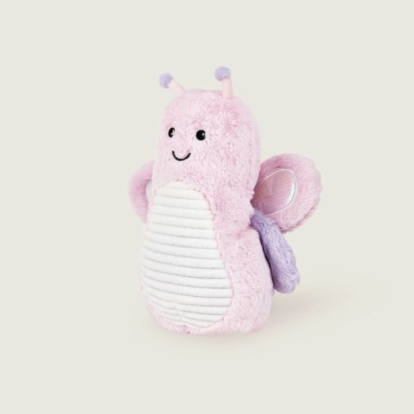 Soframar Warmies Bouillotte Peluche Juniors Papillon 19 cm - Chaleur douce et apaisante