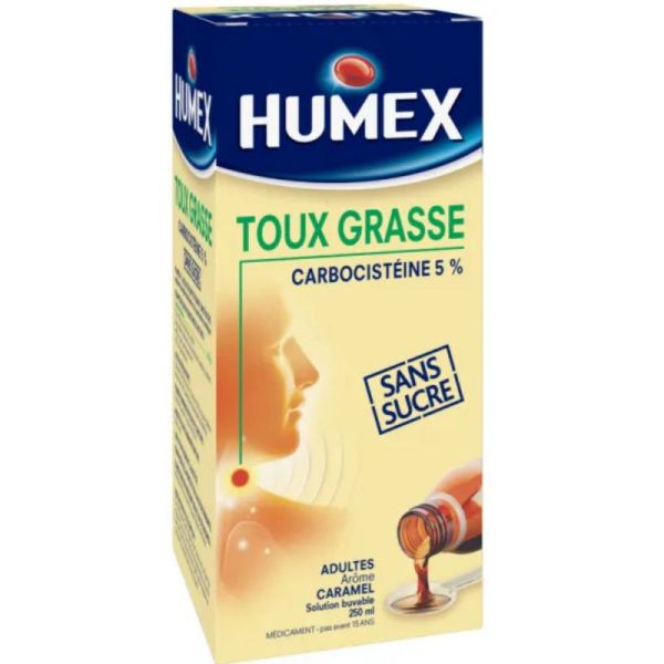 Humex Expectorant s/s Adultes et Enfants 250ml