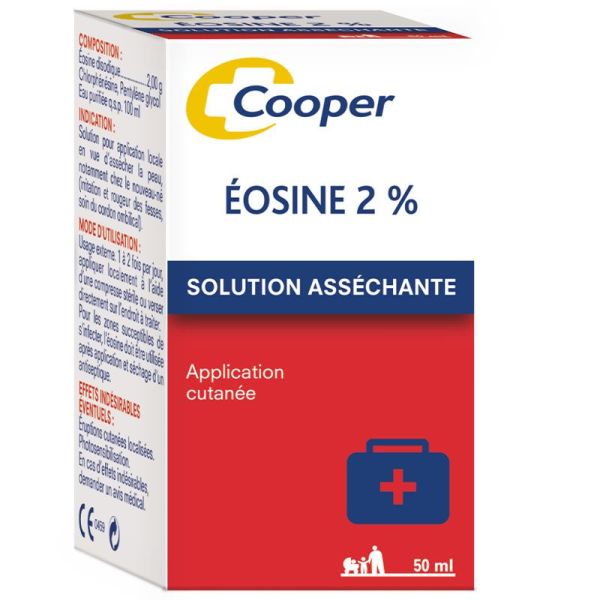 Cooper éosine 2% flacon 50 ml
