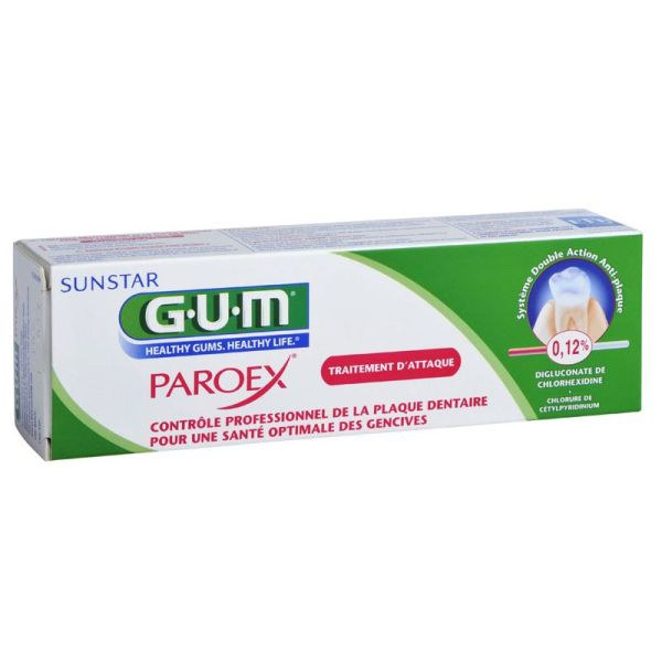 GUM Paroex Gel Dentifrice 75 ml