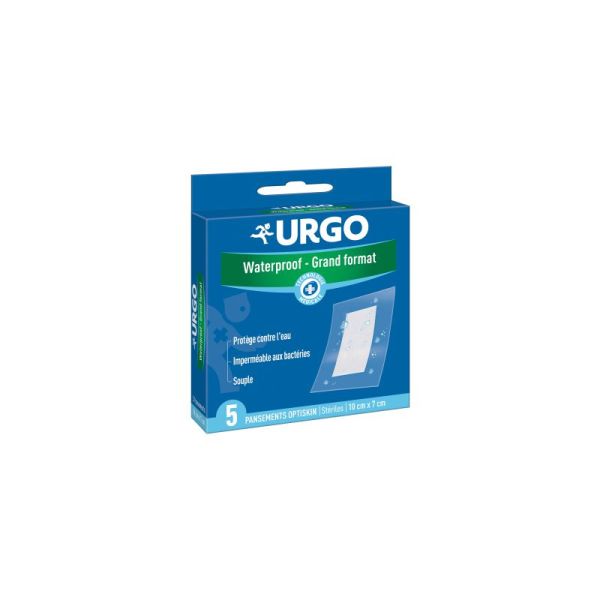 URGO Waterproof Grand Format - 5 pansements