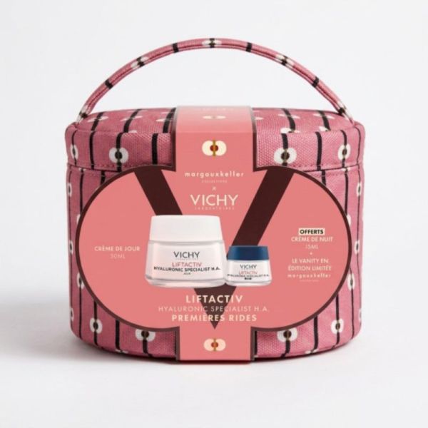 Vichy Coffret Édition Limitée Vanity Liftactiv H.A. Premières Rides - Soin anti-rides et fermeté