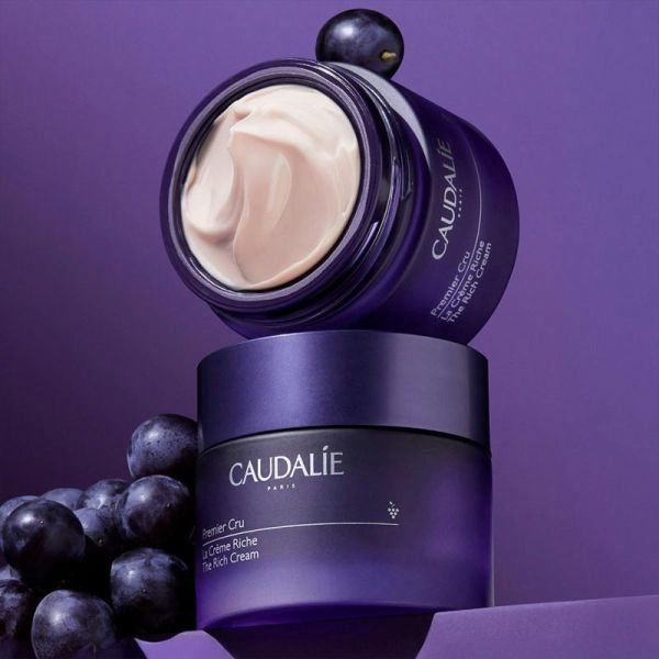 Caudalie Premier Cru La Crème Riche Recharge 50ml – Anti-âge global et nutrition intense