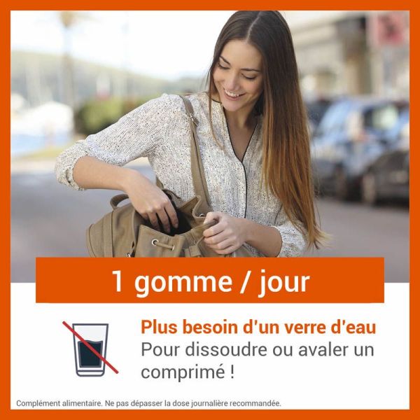 Vitascorbol Vitamine C 1000mg - 30 gommes - Énergie et immunité au quotidien