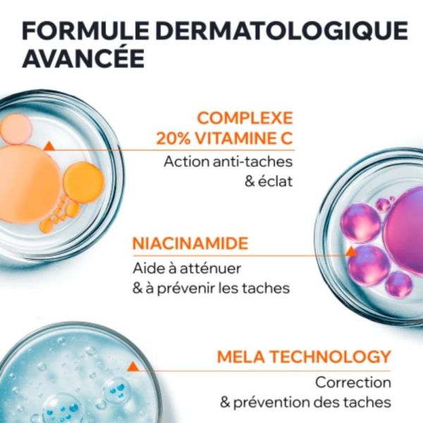 Uriage Depiderm Sérum Anti-Taches Booster Éclat 30 ml - Unifie, lisse et illumine la peau