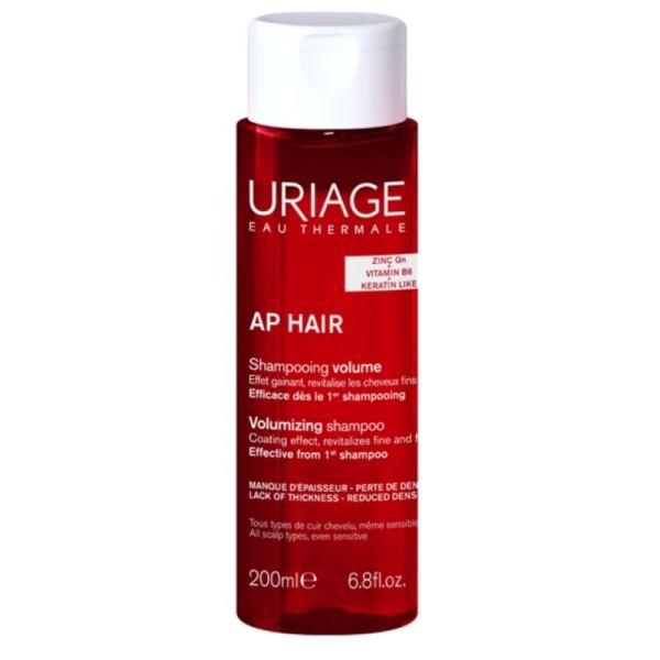 Uriage AP HAIR Shampooing Volume 200ml - Volume et densité éclatante