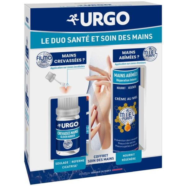 Urgo Duo Santé et Soin des Mains Crevassées et Abîmées - 2 Soins