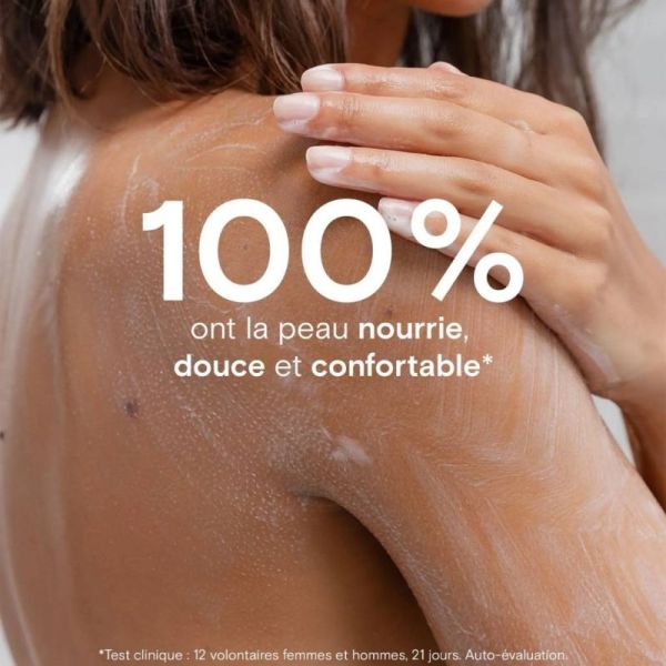 La Rosée Huile de Douche Lavante Rechargeable Nouvelle Formule 390 ml - Nettoie, nourrit et protège