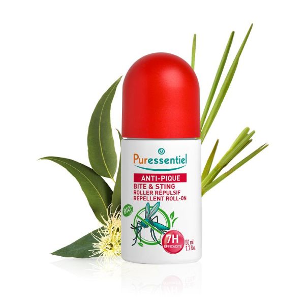 Puressentiel Anti-Pique Roller Répulsif Anti-Moustique 50ml