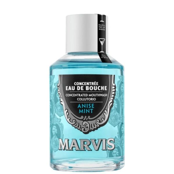 Marvis Anise Mint Bain de Bouche Concentré Menthe Anis Sans Alcool - 120ml