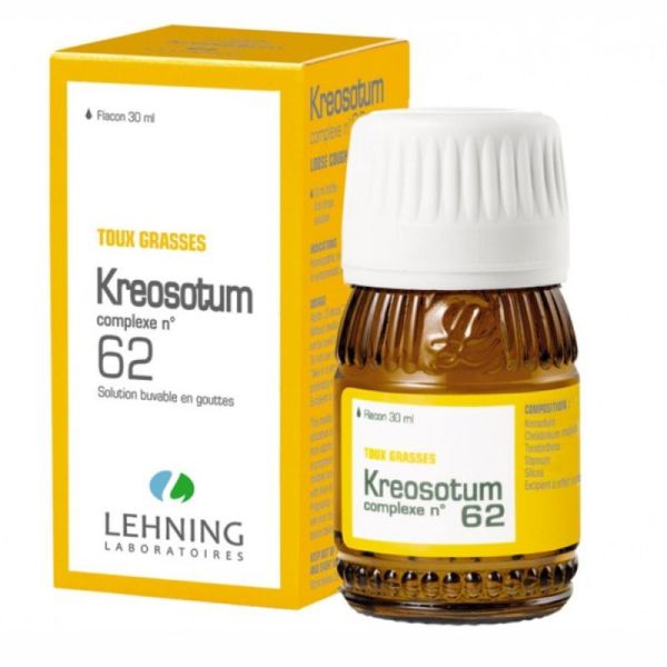 Lehning Kreosotum Complexe n°62 solution buvable 30ml