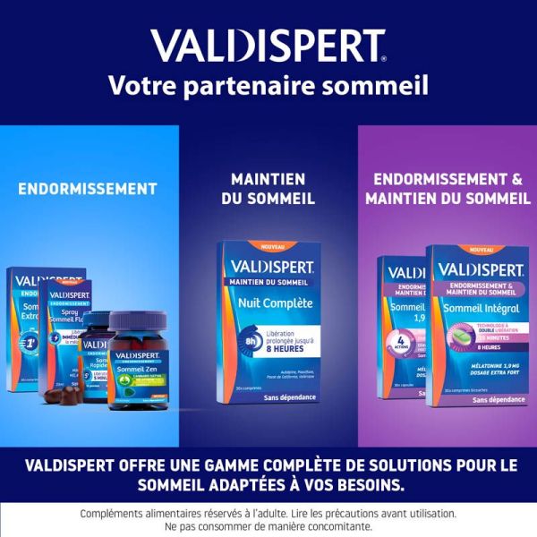 Valdispert Sommeil Zen Gommes - 30 Gummies - Favorise l'Endormissement