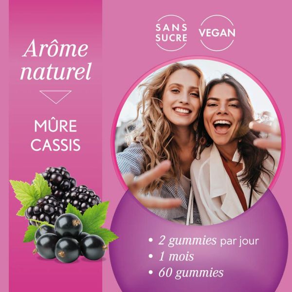 Oenobiol Gummies Minceur - 60 Gommes - Aide à la perte de poids et au métabolisme des graisses