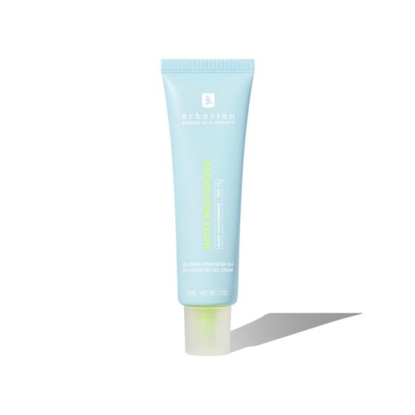 Erborian Matte Moisturizer 50 ml - Matifie la peau, floute les imperfections et hydrate intensément