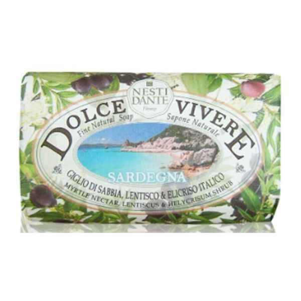 ADP Nesti Dante Dolce Vivere Savon Sardegna - Savon au Myrte, Mastic et Hélichryse - 250g