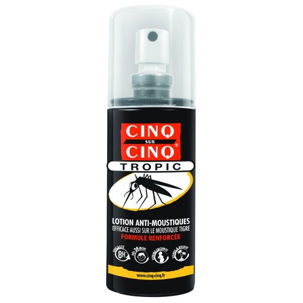 Cinq Sur Cinq Tropic Lotion Anti-Moustiques 100ml