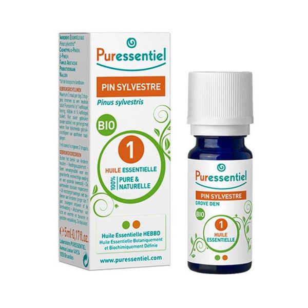 Puressentiel Huile Essentielle Pin Sylvestre Bio 10 ml