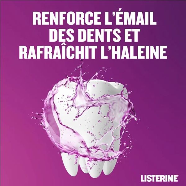 Listerine Total Care Bain de Bouche Quotidien 10-en-1 format voyage 80 ml - Protection complète dents et gencives
