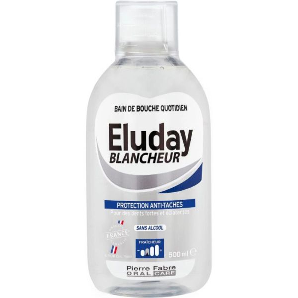 Eluday Blancheur Bain de Bouche Quotidien Blancheur - 500ml