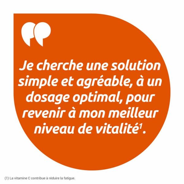 Vitascorbol Vitamine C 250mg - 45 gommes - Vitalité et défense immunitaire au quotidien