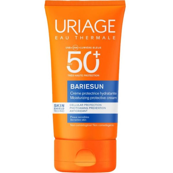 Uriage Bariésun Crème Solaire Hydratante Parfumée SPF 50+ 50ml – Hydratation et haute protection