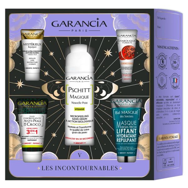 Garancia Coffret Les Incontournables - Rituel complet visage & corps, hydratant, liftant et éclatant