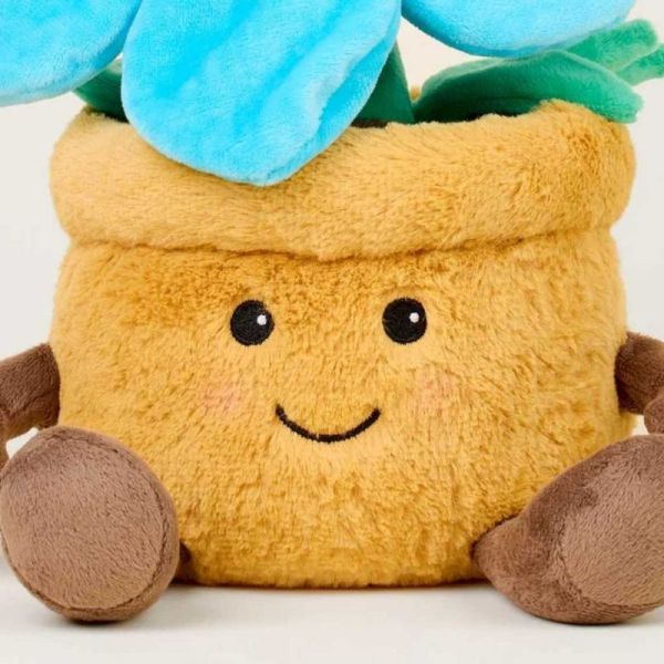 Soframar Warmies Bouillotte Peluche Fleur 28 cm - Chaleur réconfortante et apaisante