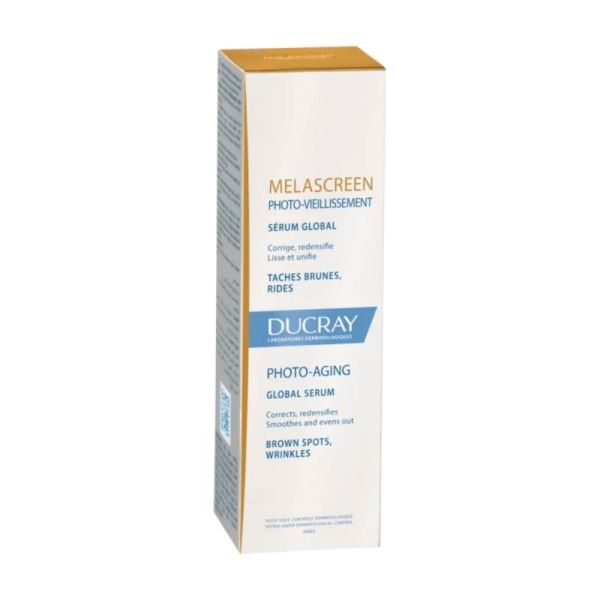 Ducray Melascreen Sérum Global Photo-Vieillissement 30ml – correction des taches et rides
