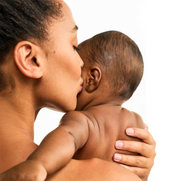 Klorane Bébé Lingettes Nettoyantes à l'Eau 60 lingettes – Fibres 100% biodégradables