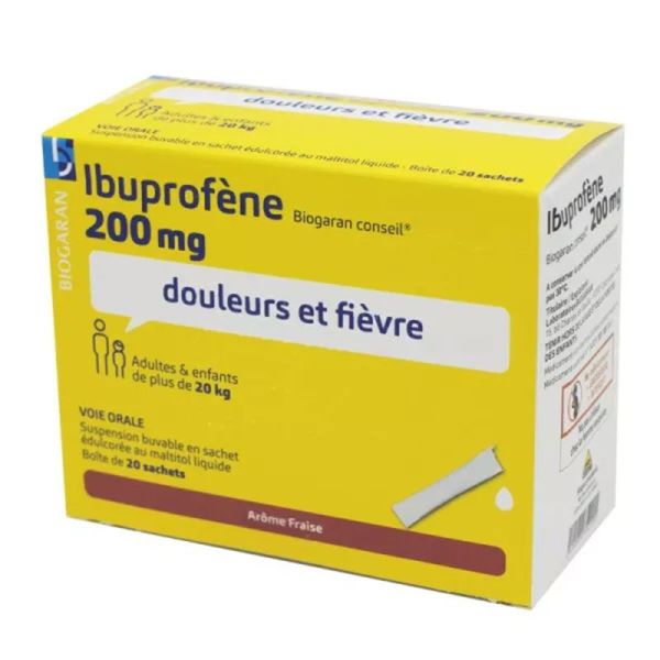 Ibuprofene 200Mg Stick Biog Otc