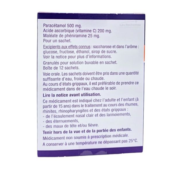 Fervex Adultes Classique - 12 Sachets de granulés pour solution buvable