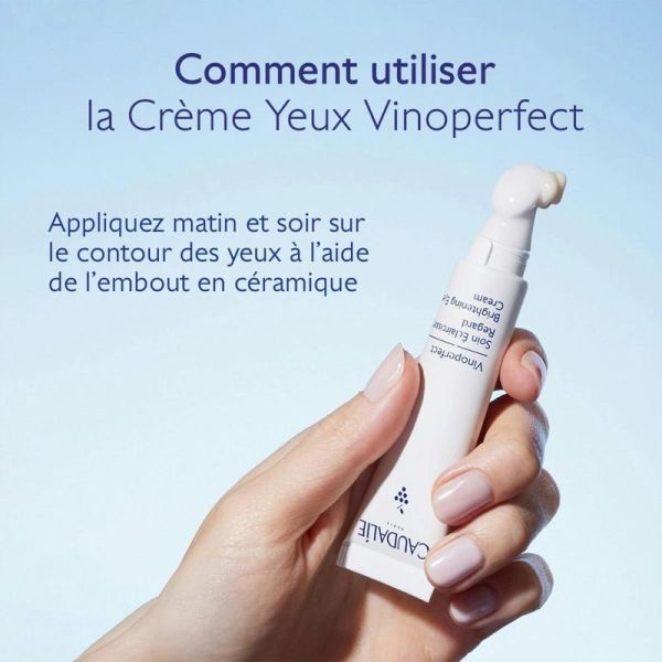 Caudalie Vinoperfect Soin Éclaircissant Regard Anti-Cernes 15ml – Éclat et anti-taches