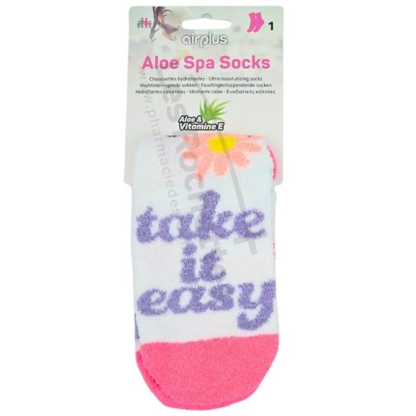 AirPlus Aloe Spa Socks Chaussettes Hydratantes Take It Easy - 39-42