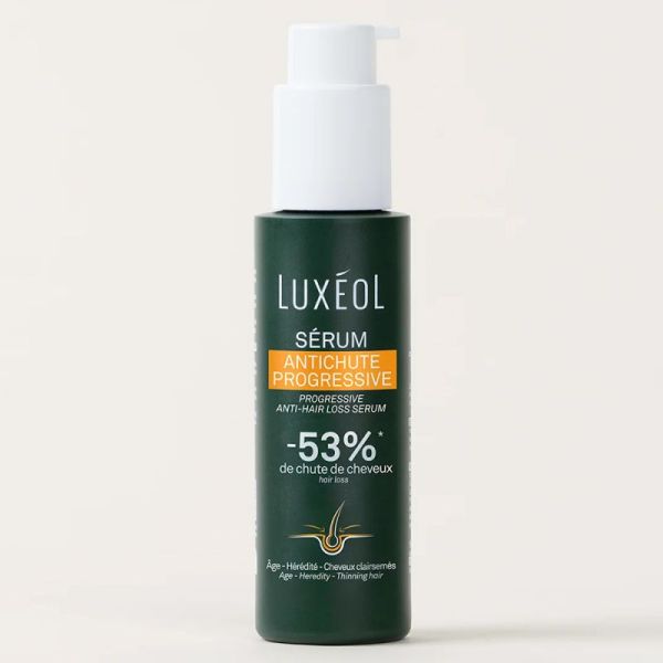 Luxéol Sérum Antichute Progressive - 50ml - Réduit la chute, renforce et redensifie la chevelure