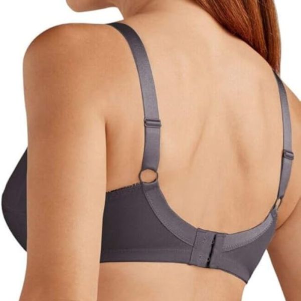 Amoena Nancy Soutien-Gorge Sans Armatures Pour Prothèses Anthracite - 130G