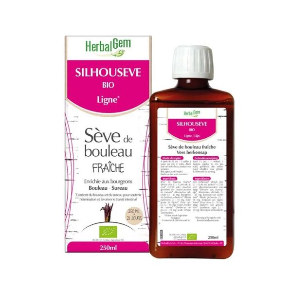 HerbalGem Silhouseve Sève de Bouleau Fraîche Bio - 250ml