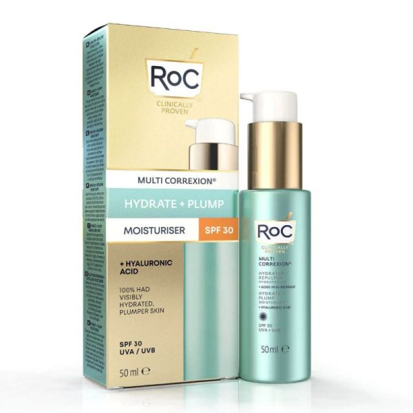 RoC Multi Correxion®️ Hydrater + Repulper Crème Hydratante SPF30 50 ml