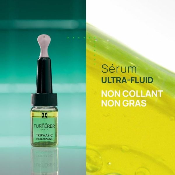 René Furterer Triphasic Progressive - Traitement Antichute - 8 x 5,5ml
