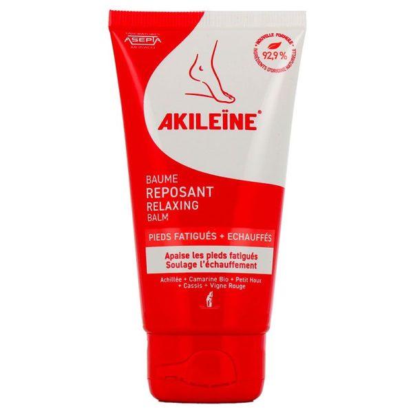 Akileïne Baume Reposant aux Plantes - Apaise les Pieds Fatigués - 75ml