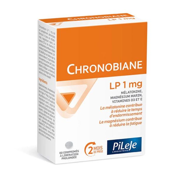 Pileje Chronobiane LP 1 mg 60 comprimés