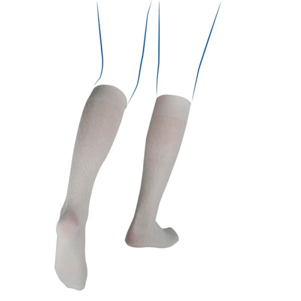 Thuasne Venoflex Fast Laine Chaussettes de Contention Femme Classe 3 Long – Thermorégulation et confort